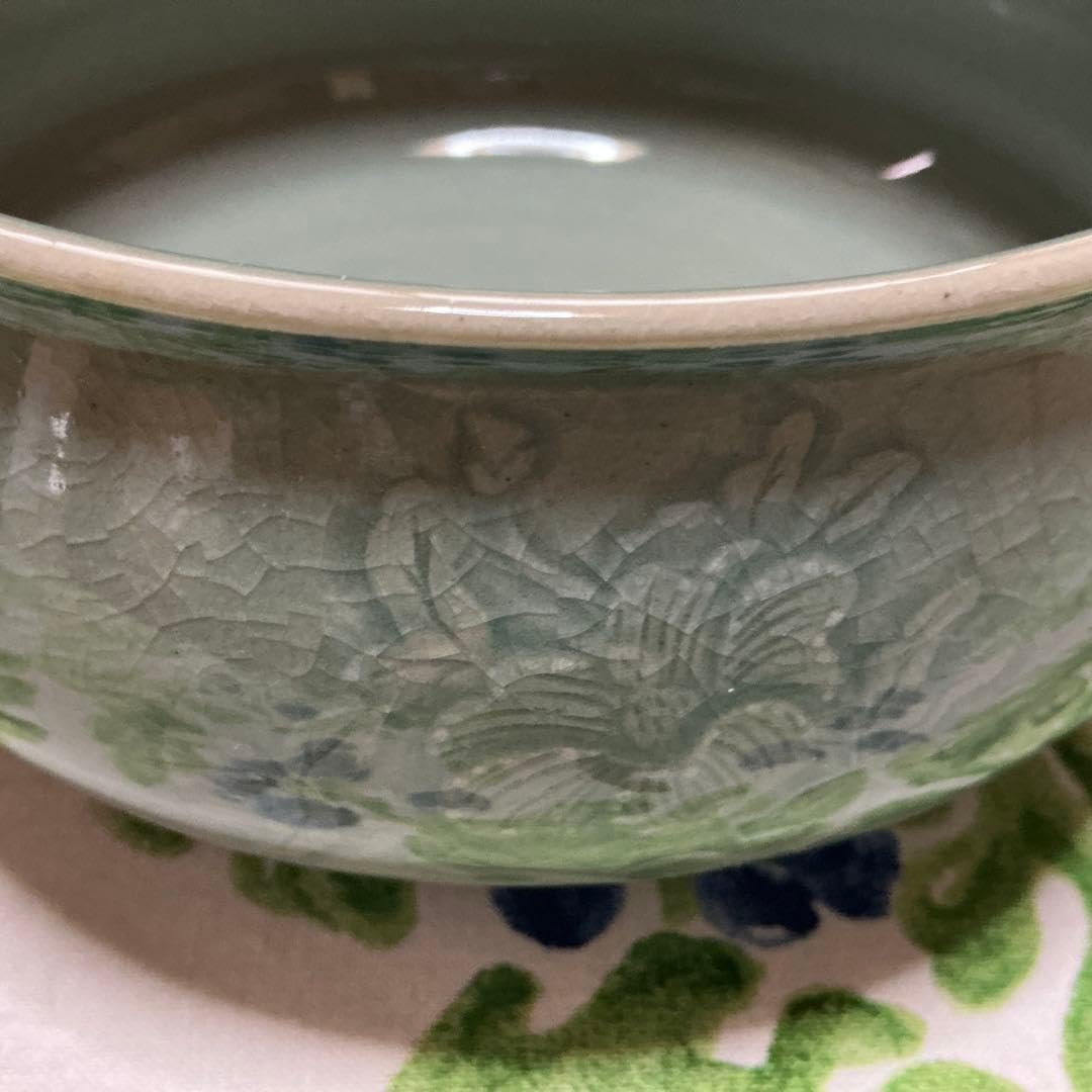 値下げです❣️高麗青磁　茶道用　平建水　流谷作 Amazon.co.jp: 高麗青磁 茶道用 平建水 流谷 : おもちゃ